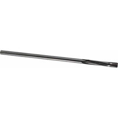 Made in USA - Letter E Carbide-Tipped 4 Flute Chucking Reamer - Exact Tooling