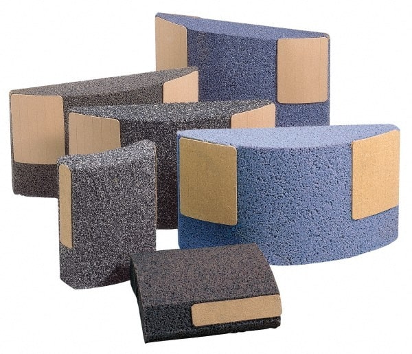 Norton - 11-1/4" Wide x 6" High x 2-1/4" Thick Grinding Segment - Aluminum Oxide, 30 Grit, Hardness F, Blue Print No. ME30777 - Exact Tooling