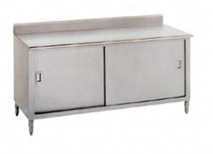 Eagle MHC - Enclosed Worktable - Stainless Steel Top, 60" Wide x 35-1/2" High - Exact Tooling