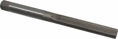 Interstate - 9/16" Diam, Straight Shank, 3-1/4" Flute, Hand Reamer - Exact Tooling