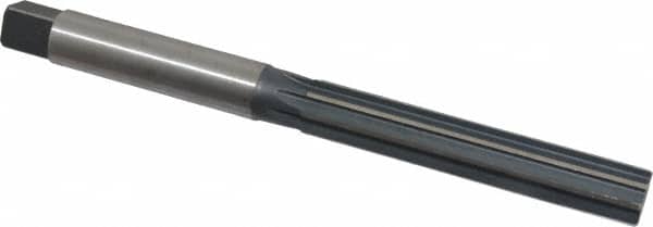 Interstate - 21/32" Diam, Straight Shank, 3-11/16" Flute, Hand Reamer - Exact Tooling