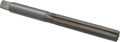 Interstate - 11/16" Diam, Straight Shank, 3-7/8" Flute, Hand Reamer - Exact Tooling