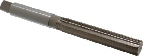 Interstate - 1-1/8" Diam, Straight Shank, 5-13/16" Flute, Hand Reamer - Exact Tooling