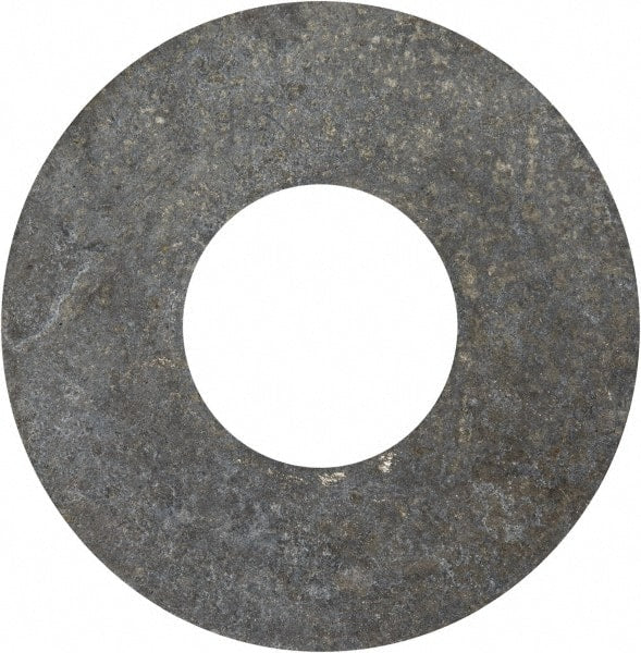 Value Collection - 9/16" Screw, Grade 2 Steel USS Flat Washer - 0.62" ID x 1.499" OD, 0.132" Thick, Galvanized Finish - Exact Tooling