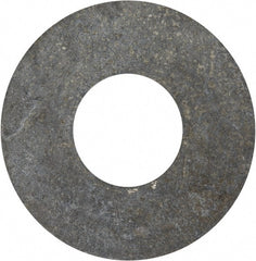 Value Collection - 9/16" Screw, Grade 2 Steel USS Flat Washer - 0.62" ID x 1.499" OD, 0.132" Thick, Galvanized Finish - Exact Tooling
