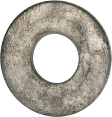 Value Collection - 7/8" Screw, Grade 2 Steel USS Flat Washer - 0.931" ID x 2.28" OD, 0.192" Thick, Galvanized Finish - Exact Tooling
