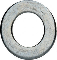 Value Collection - 3/4" Screw, Grade 2 Steel SAE Flat Washer - 13/16" ID x 1-1/2" OD, 0.16" Thick, Zinc-Plated Finish - Exact Tooling
