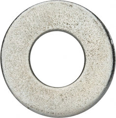 Value Collection - 2" Screw, Grade 2 Steel USS Flat Washer - 2.115" ID x 4.545" OD, 0.213" Thick, Zinc-Plated Finish - Exact Tooling