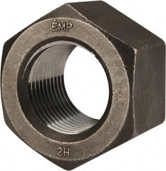 Value Collection - 3-4 UNC Steel Right Hand Heavy Hex Nut - 4-5/8" Across Flats, 2-61/64" High, Uncoated, 2B Class of Fit - Exact Tooling