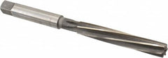 Interstate - 7/16" Diam, Straight Shank, 2-3/4" Flute, Hand Reamer - Exact Tooling