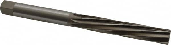 Interstate - 9/16" Diam, Straight Shank, 3-1/4" Flute, Hand Reamer - Exact Tooling