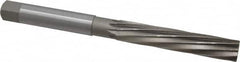 Interstate - 7/8" Diam, Straight Shank, 4-7/8" Flute, Hand Reamer - Exact Tooling