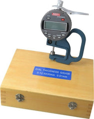 SPI - 0 to 0.5 Inch Measurement, 0.0005 Inch Resolution Electronic Thickness Gage - Exact Tooling