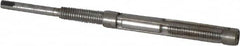 Value Collection - Size 8/A, Straight Shank Hand Adjustable Reamer - 3-1/4" OAL, Right Hand Cut, 4 Blades, High Speed Steel, Bright Finish - Exact Tooling