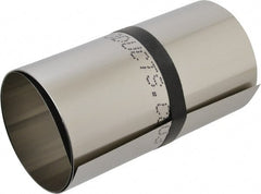 Made in USA - 1 Piece, 50 Inch Long x 6 Inch Wide x 0.007 Inch Thick, Roll Shim Stock - Stainless Steel - Exact Tooling