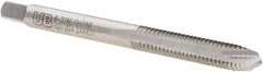Union Butterfield - #8-32 UNC, 2 Flute, Bright Finish, High Speed Steel Spiral Point Tap - Plug Chamfer, Right Hand Thread, 2-1/8" OAL, 3/4" Thread Length, 0.168" Shank Diam, 2B/3B Class of Fit, Series 1534NR - Exact Tooling