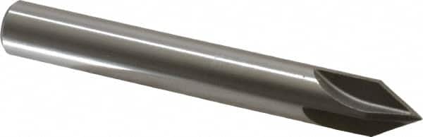 Keo - 1/2" Head Diam, 1/2" Shank Diam, 4 Flute 60° High Speed Steel Countersink - Exact Tooling