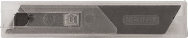 Stanley - 10 Piece Steel Utility Knife Blade - 2-1/8" OAL - Exact Tooling