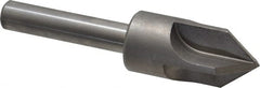 Keo - 1" Head Diam, 1/2" Shank Diam, 4 Flute 82° High Speed Steel Countersink - Exact Tooling