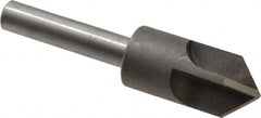 Keo - 1" Head Diam, 1/2" Shank Diam, 4 Flute 90° High Speed Steel Countersink - Exact Tooling