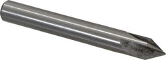 Interstate - 1/2" Head Diam, 1/2" Shank Diam, 4 Flute 60° High Speed Steel Countersink - Exact Tooling
