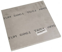 Value Collection - 5/8 Inch Thick x 12 Inch Wide x 12 Inch Long, Aluminum Plate - Alloy 6061 - Exact Tooling