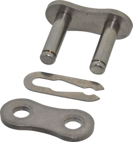 Browning - 1" Pitch, ANSI 80, Roller Chain Connecting Link - For Use with Single Strand Chain - Exact Tooling