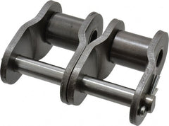 Browning - 1-1/2" Pitch, ANSI 120-2, Double Strand Roller Chain Offset Link - For Use with Double Strand Chain - Exact Tooling