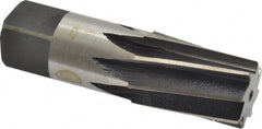 Interstate - 3/4" Pipe, 0.962" Diam, 7/8" Small End Diam, Straight Shank, 1-3/8" Flute, Taper Pipe Reamer - Exact Tooling