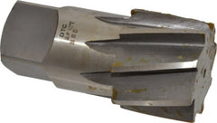 Interstate - 2" Pipe, 2.268" Diam, 2.159" Small End Diam, Straight Shank, 1-3/4" Flute, Taper Pipe Reamer - Exact Tooling