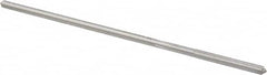 Made in USA - 3/32" High Speed Steel 4 Flute Chucking Reamer - Straight Flute, 0.088" Straight Shank, 3/4" Flute Length, 3" OAL - Exact Tooling