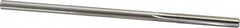 Made in USA - 7/32" High Speed Steel 6 Flute Chucking Reamer - Straight Flute, 0.2075" Straight Shank, 1-1/4" Flute Length, 5" OAL - Exact Tooling