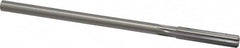 Made in USA - 5/16" High Speed Steel 6 Flute Chucking Reamer - Straight Flute, 0.2792" Straight Shank, 1-1/2" Flute Length, 6" OAL - Exact Tooling