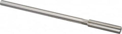 Made in USA - 13/32" High Speed Steel 6 Flute Chucking Reamer - Straight Flute, 0.3105" Straight Shank, 1-3/4" Flute Length, 7" OAL - Exact Tooling