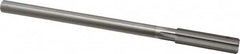 Made in USA - 15/32" High Speed Steel 6 Flute Chucking Reamer - Straight Flute, 0.373" Straight Shank, 1-3/4" Flute Length, 7" OAL - Exact Tooling