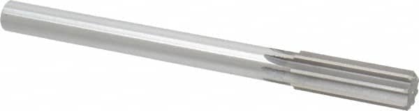 Made in USA - 7/8" High Speed Steel 8 Flute Chucking Reamer - Exact Tooling