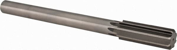 Made in USA - 15/16" High Speed Steel 8 Flute Chucking Reamer - Exact Tooling