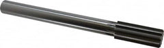 Made in USA - 1-1/4" High Speed Steel 10 Flute Chucking Reamer - Exact Tooling