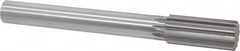 Made in USA - 1-1/2" High Speed Steel 10 Flute Chucking Reamer - Straight Flute, 1-1/4" Straight Shank, 3-1/2" Flute Length, 12-1/2" OAL - Exact Tooling