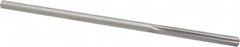 Made in USA - #2 High Speed Steel 6 Flute Chucking Reamer - Straight Flute, 0.2173" Straight Shank, 1-1/2" Flute Length, 6" OAL - Exact Tooling