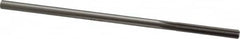 Made in USA - #9 High Speed Steel 6 Flute Chucking Reamer - Straight Flute, 0.1895" Straight Shank, 1-1/4" Flute Length, 5" OAL - Exact Tooling