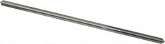 Made in USA - #19 High Speed Steel 6 Flute Chucking Reamer - Straight Flute, 0.1595" Straight Shank, 1-1/8" Flute Length, 4-1/2" OAL - Exact Tooling