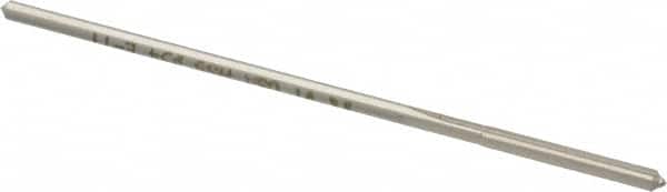 Made in USA - #34 High Speed Steel 4 Flute Chucking Reamer - Exact Tooling