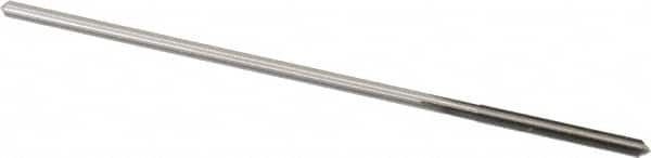 Made in USA - #39 High Speed Steel 4 Flute Chucking Reamer - Exact Tooling