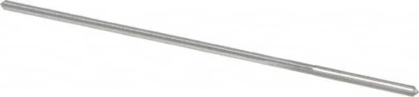 Made in USA - #46 High Speed Steel 4 Flute Chucking Reamer - Straight Flute, 0.0771" Straight Shank, 3/4" Flute Length, 3" OAL - Exact Tooling