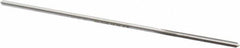 Made in USA - #53 High Speed Steel 4 Flute Chucking Reamer - Straight Flute, 0.0585" Straight Shank, 1/2" Flute Length, 2-1/2" OAL - Exact Tooling