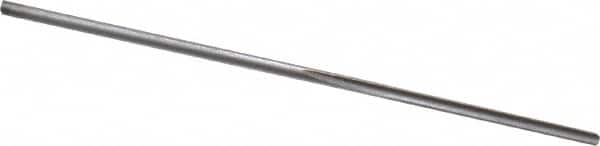 Made in USA - #64 High Speed Steel 3 Flute Chucking Reamer - Straight Flute, 0.036" Straight Shank, 1/2" Flute Length, 1-1/2" OAL - Exact Tooling