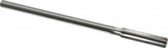 Made in USA - Letter Y High Speed Steel 6 Flute Chucking Reamer - Straight Flute, 0.3105" Straight Shank, 1-3/4" Flute Length, 7" OAL - Exact Tooling
