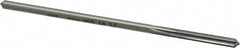 Made in USA - 4mm High Speed Steel 6 Flute Chucking Reamer - Straight Flute, 0.151" Straight Shank, 1" Flute Length, 4" OAL - Exact Tooling