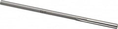 Made in USA - 5.5mm High Speed Steel 6 Flute Chucking Reamer - Straight Flute, 0.2075" Straight Shank, 1-1/4" Flute Length, 5" OAL - Exact Tooling